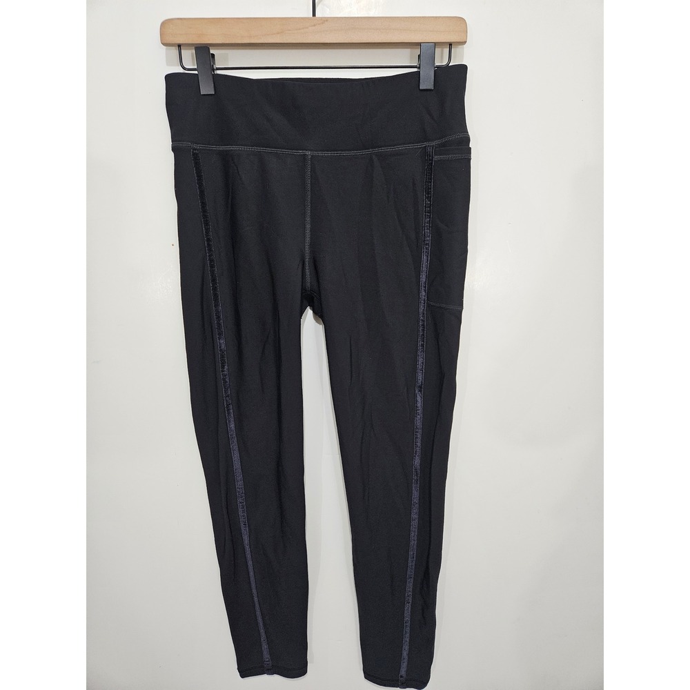 Sweaty Betty Thermodynamic 7/8 Leggings Black Thermal Tights Medium SB6229 76